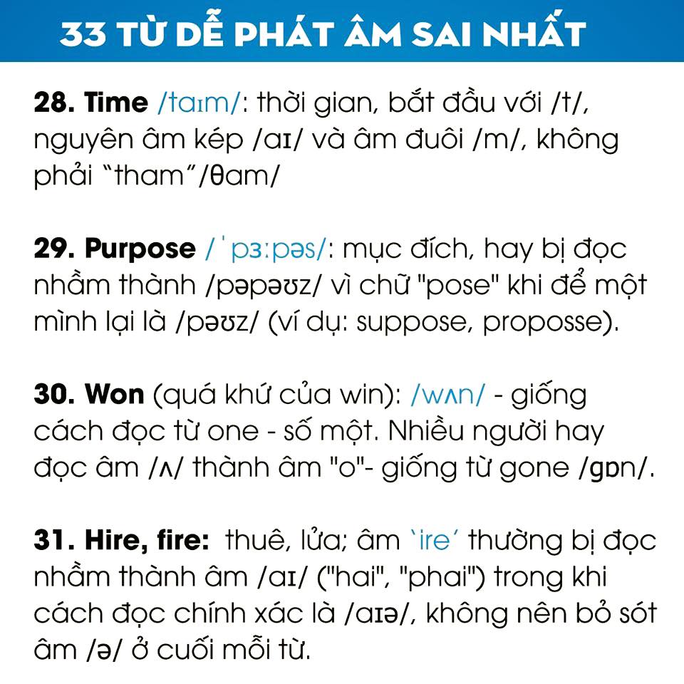 HỌC CÁCH PHÁT ÂM TIẾNG ANH