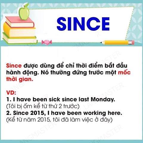 CÁCH SỬ DỤNG SINCE, FOR, YET, JUST, ALREADY