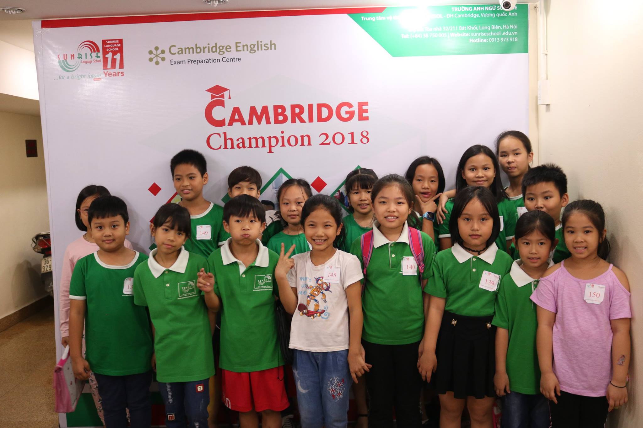 NHỮNG NHÀ VÔ ĐỊCH CAMBRIDGE CHAMPION CỦA SLS