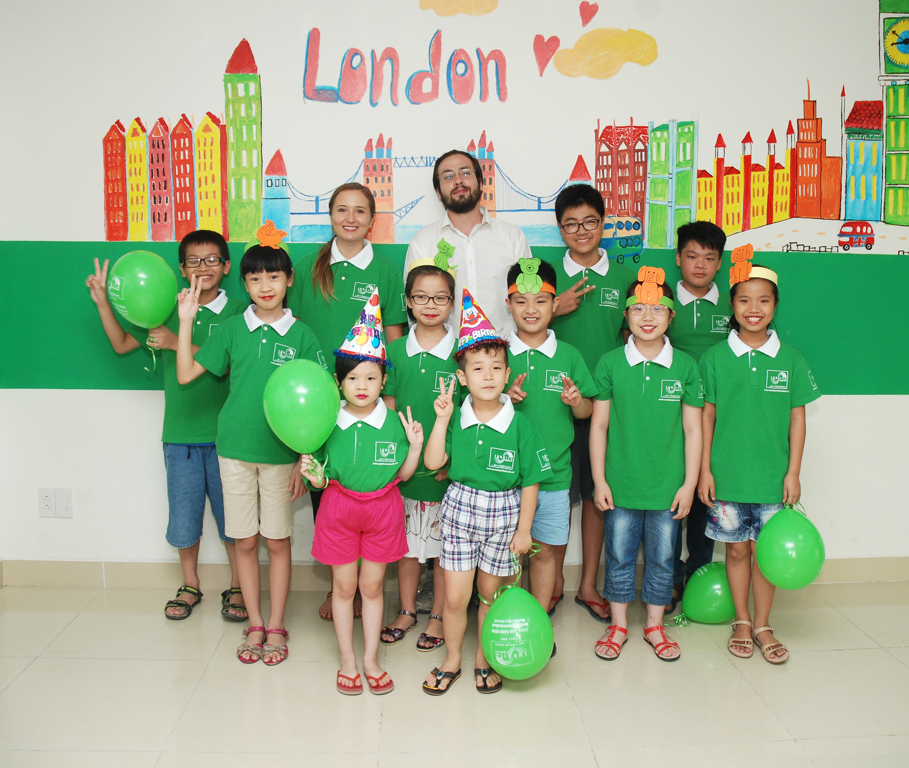Trung tâm tiếng Anh cho trẻ em tại Long Biên