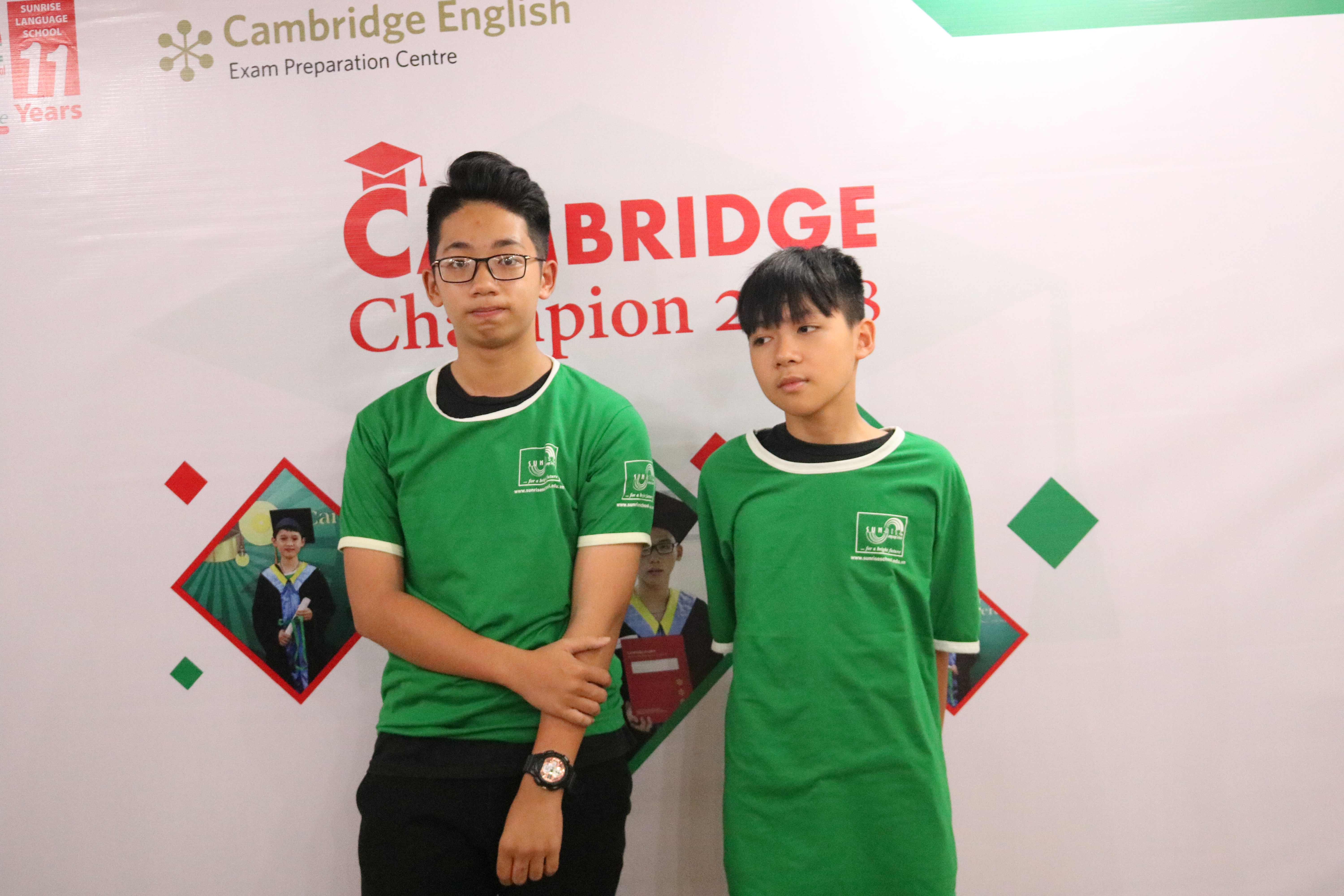 NHỮNG NHÀ VÔ ĐỊCH CAMBRIDGE CHAMPION CỦA SLS