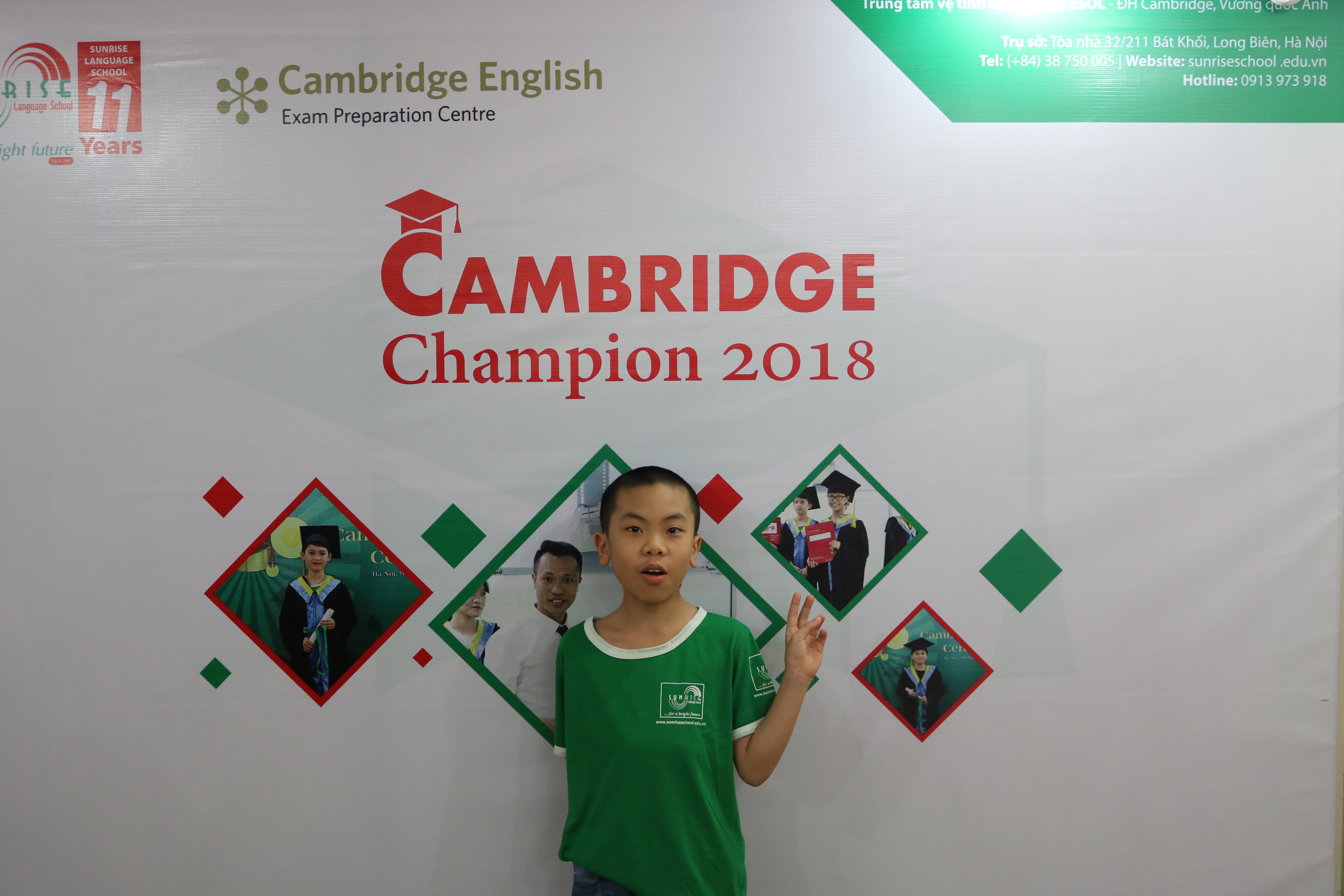 NHỮNG NHÀ VÔ ĐỊCH CAMBRIDGE CHAMPION CỦA SLS