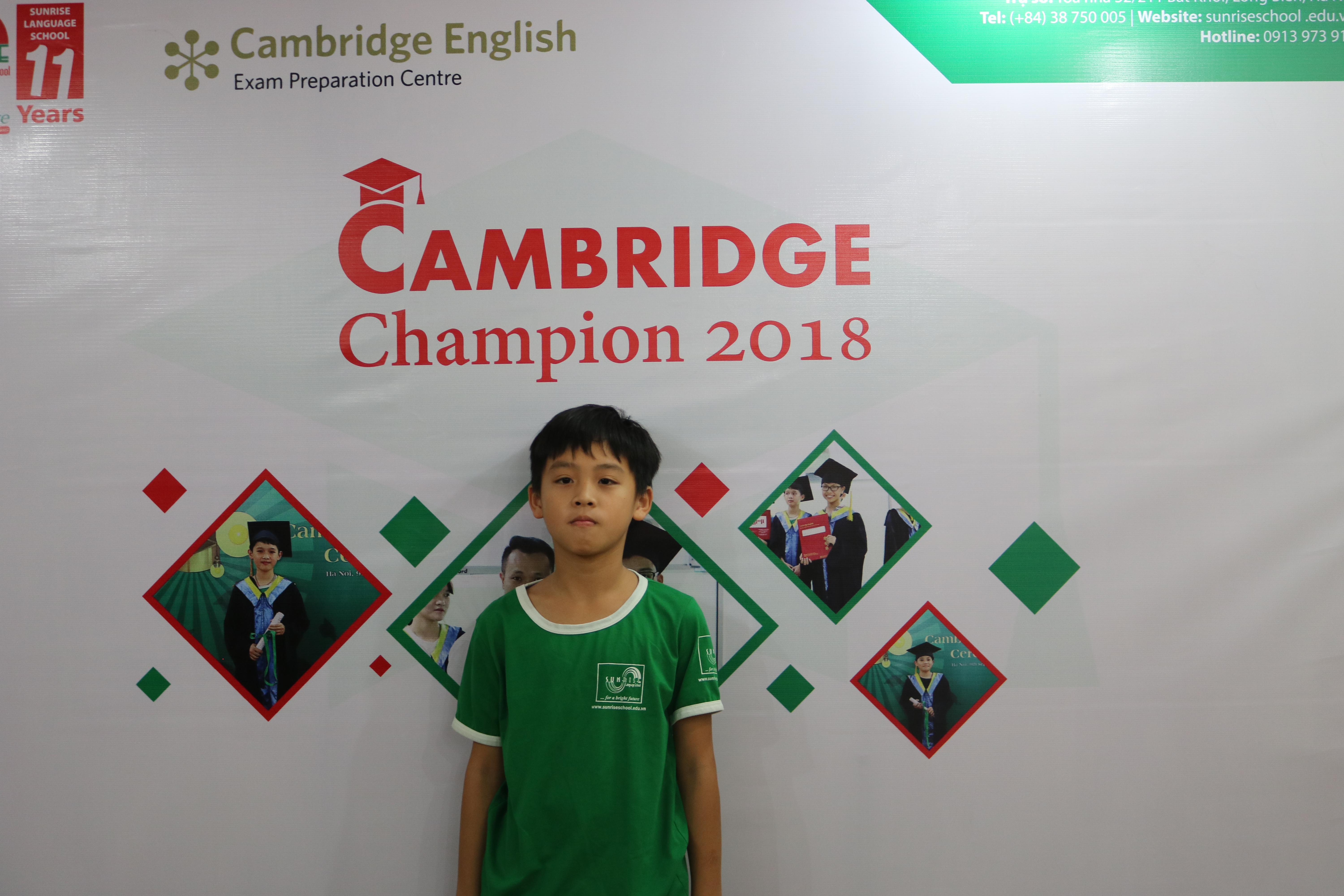 NHỮNG NHÀ VÔ ĐỊCH CAMBRIDGE CHAMPION CỦA SLS