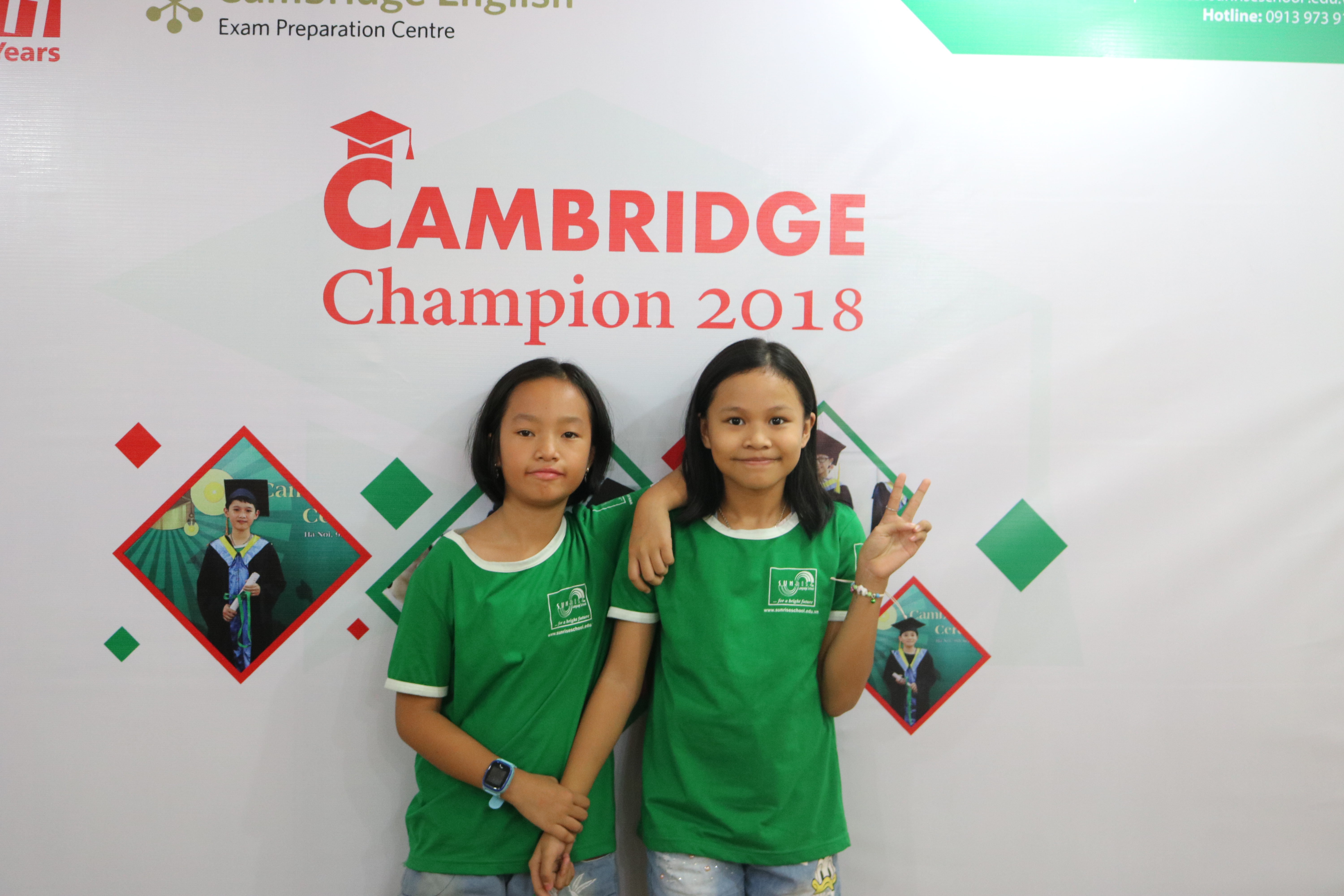 NHỮNG NHÀ VÔ ĐỊCH CAMBRIDGE CHAMPION CỦA SLS